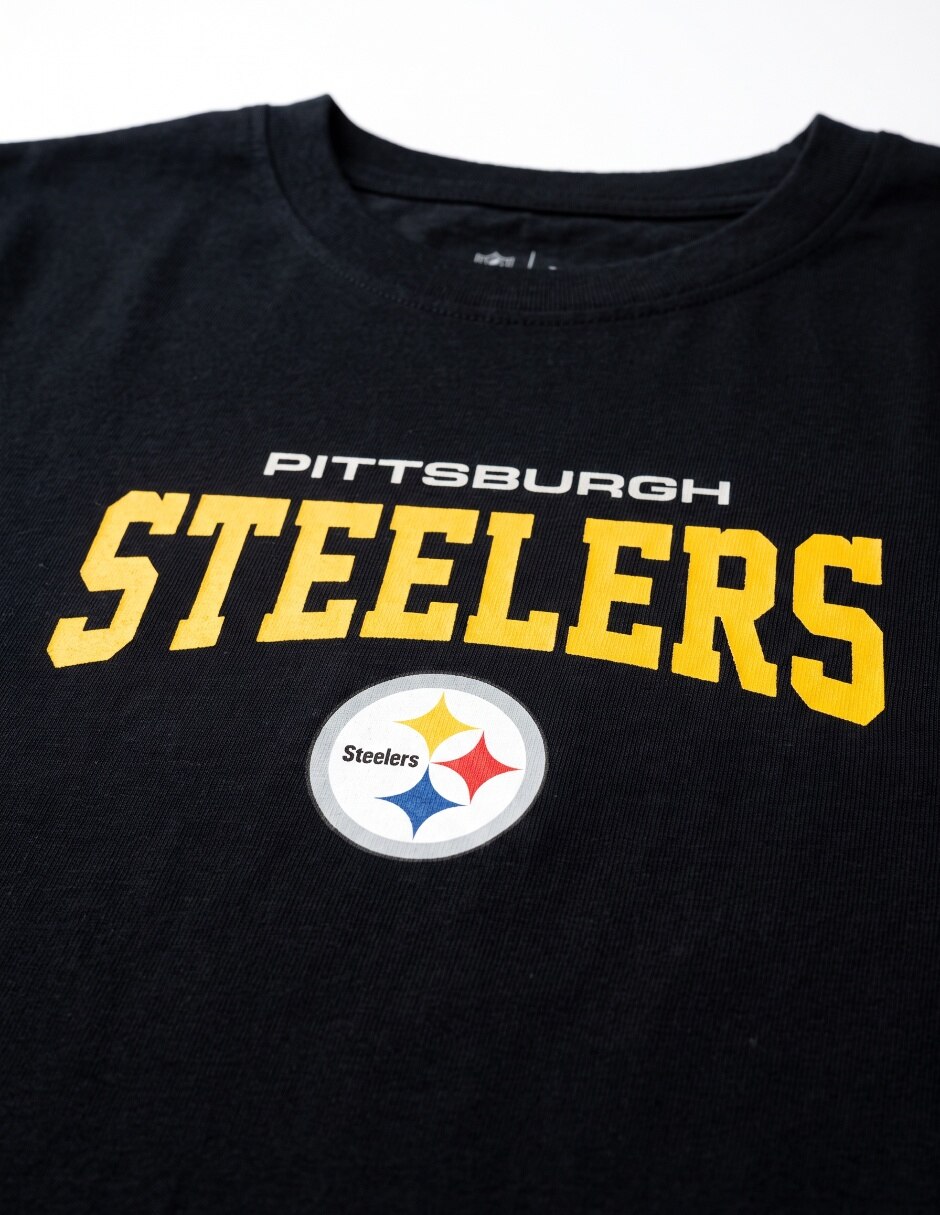 Playera deportiva casual Pittsburgh Steelers de niño 5