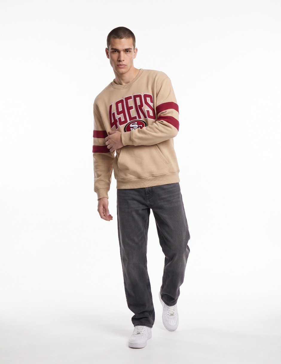 Sudadera casual San Francisco 49ers para hombre 4