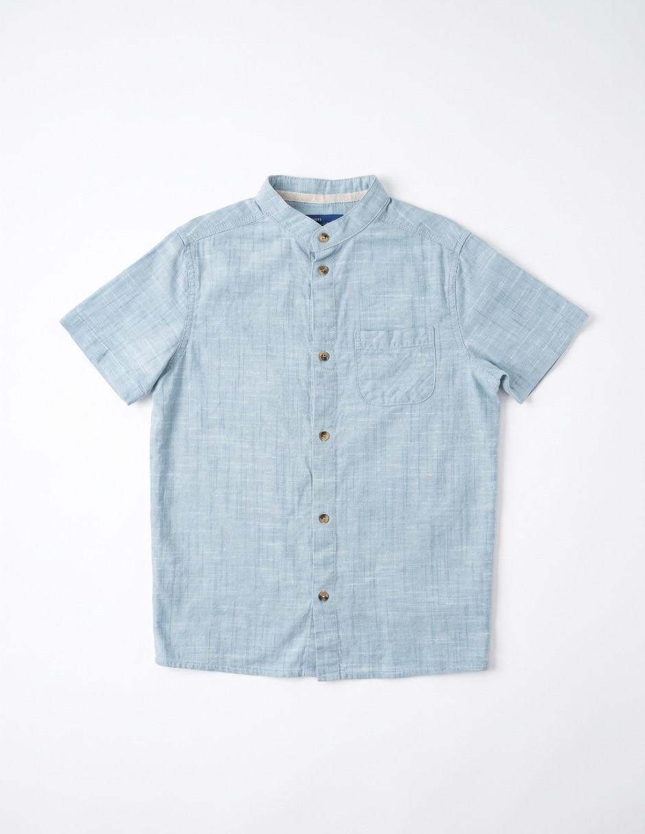Camisa casual manga corta para niño 3