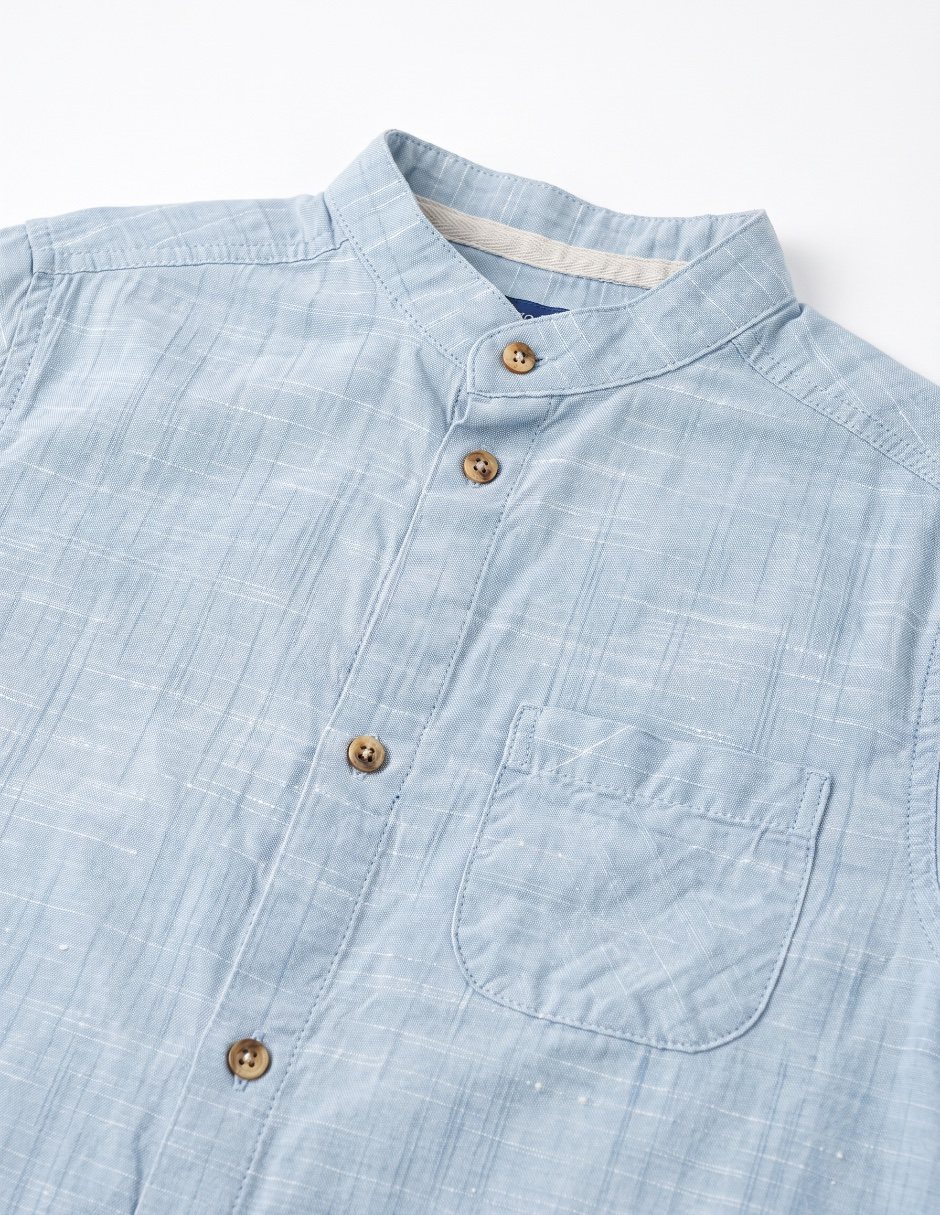 Camisa casual manga corta para niño 5