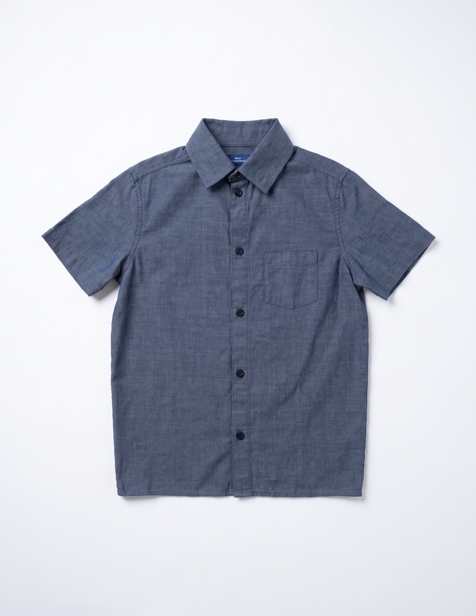 Camisa casual manga corta para niño 3