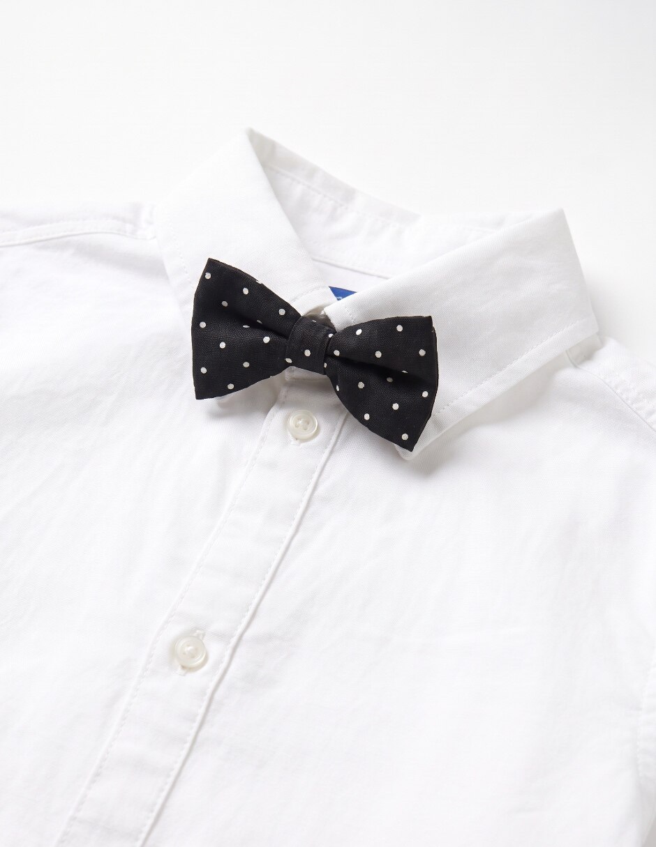 Camisa casual manga larga para niño 5