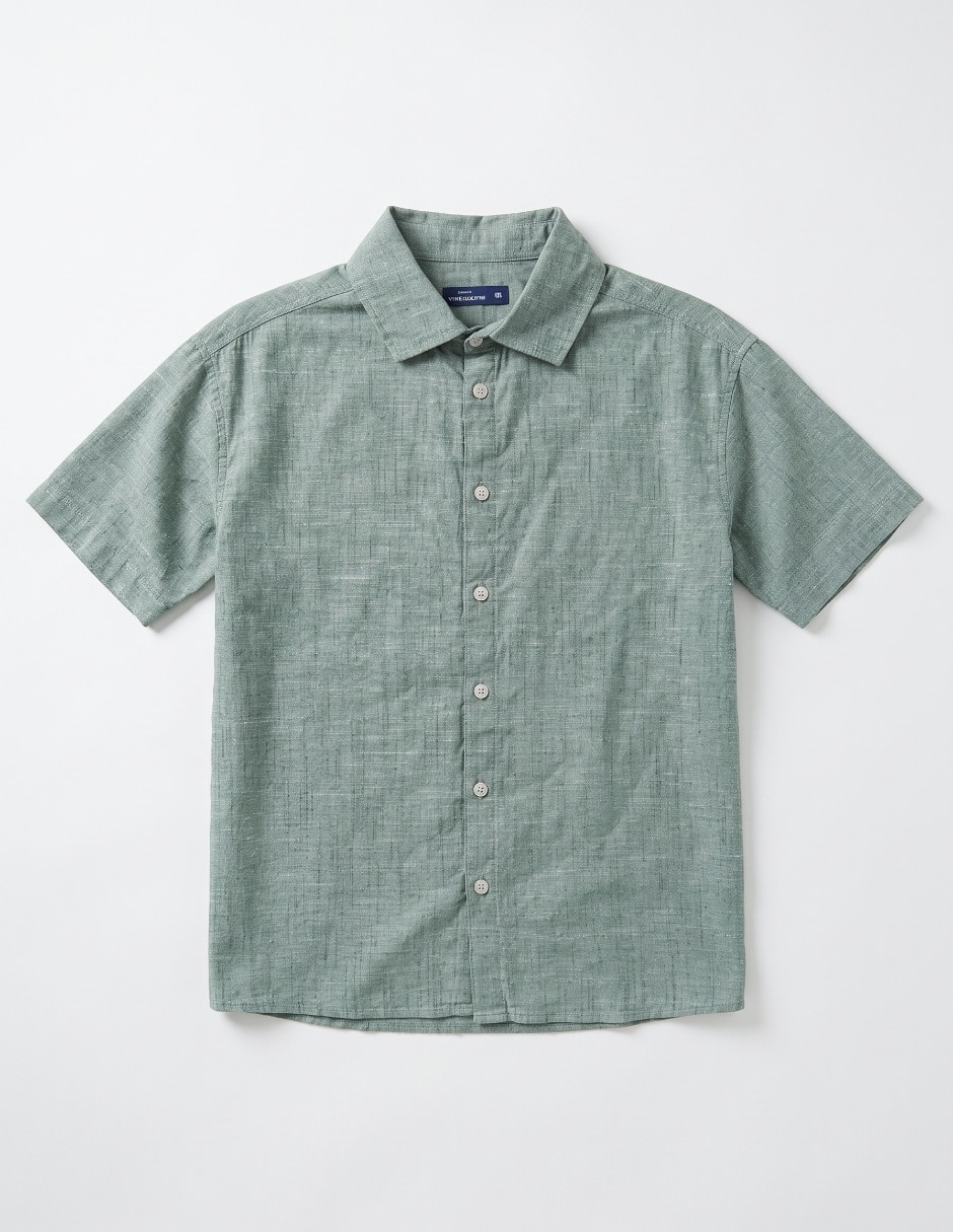 Camisa casual manga corta para niño 3