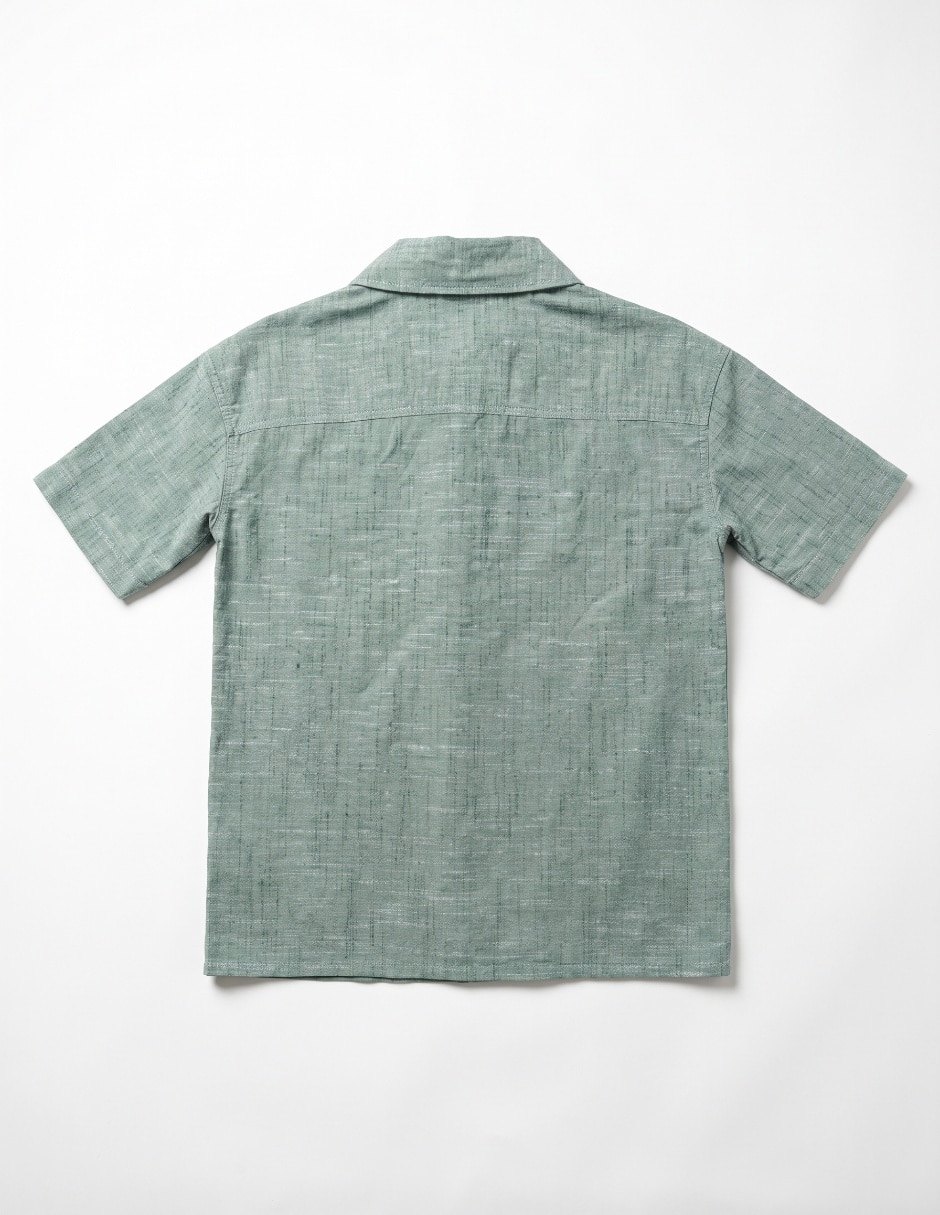 Camisa casual manga corta para niño 4