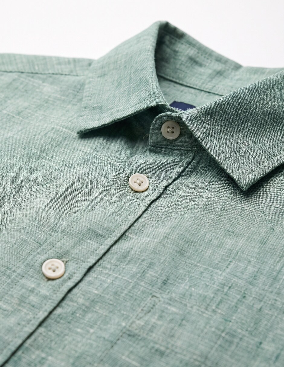 Camisa casual manga corta para niño 5