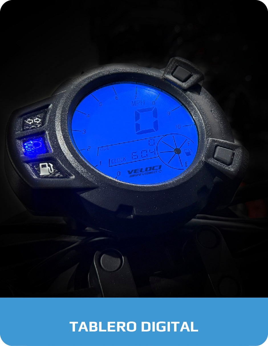 Motocicleta urbana Kronnus Rad Pro 175cc Azul 2027 6