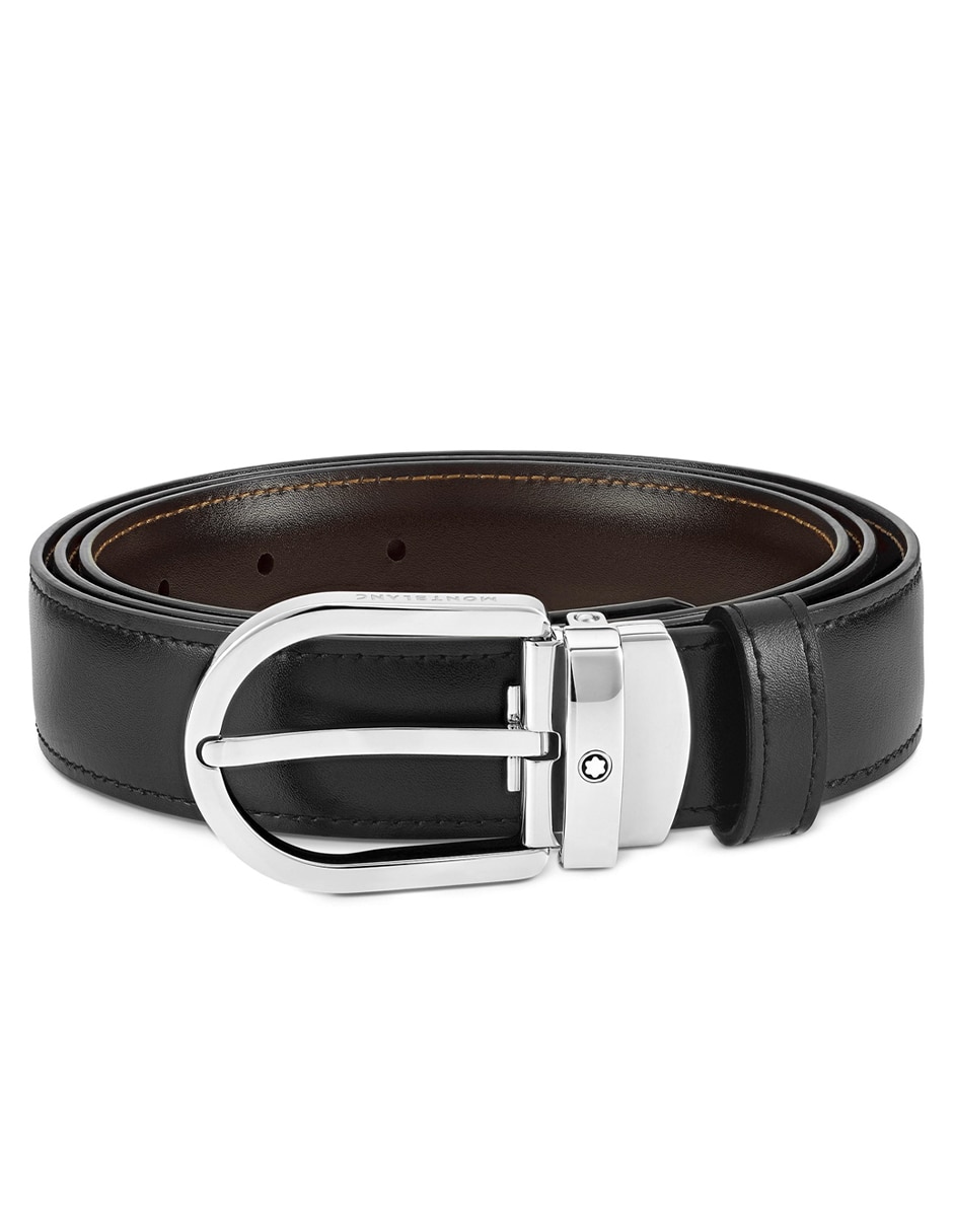 Cinturón de piel unisex