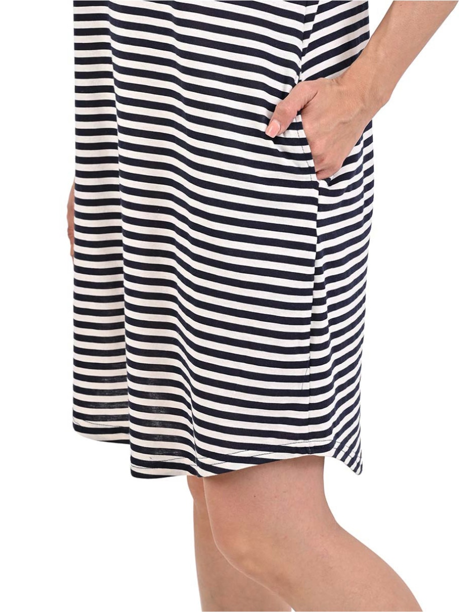 Camisón estampado a rayas 3