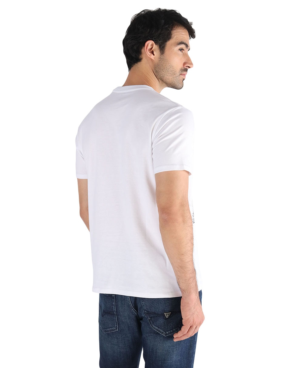 Playera Guess Logo cuello redondo para hombre