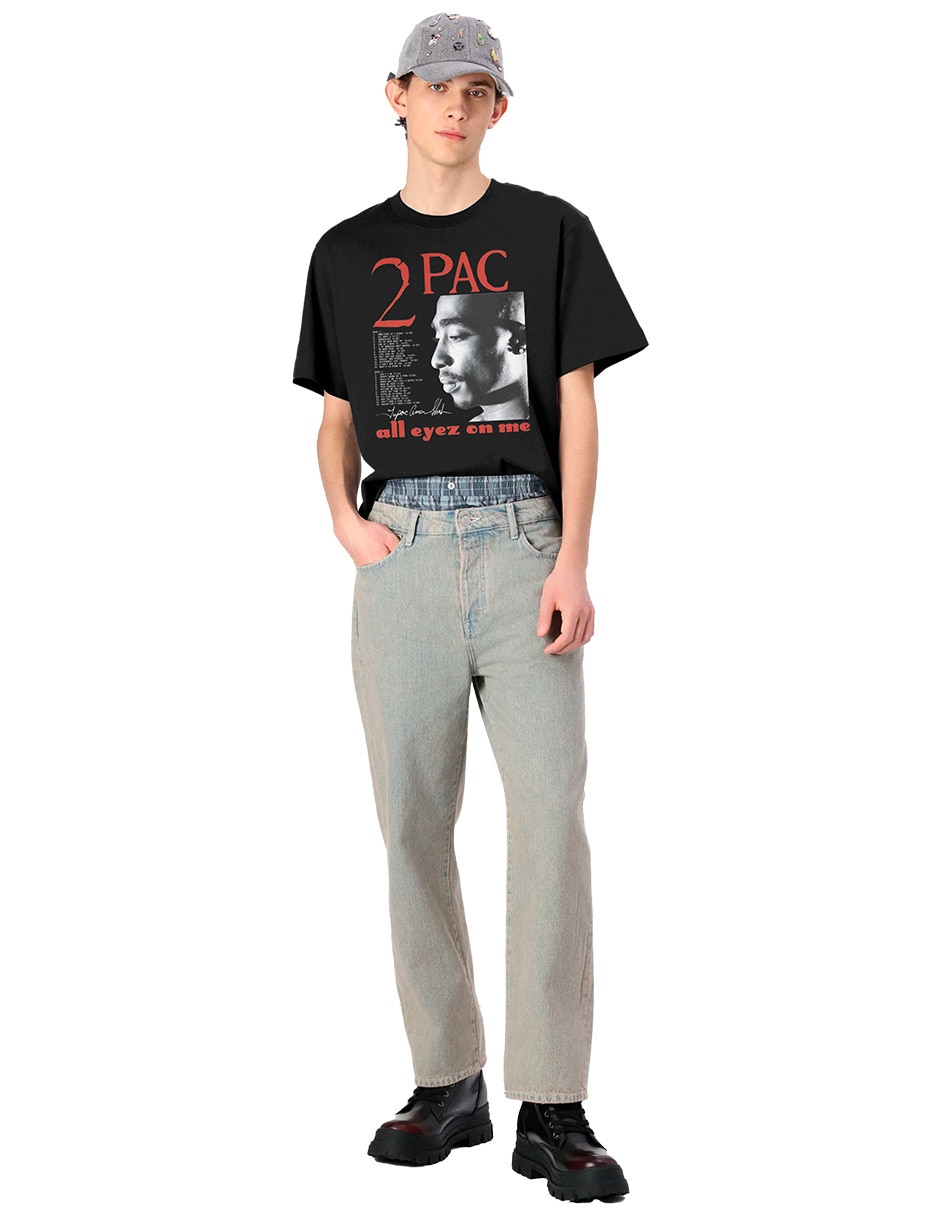 Playera cuello redondo para hombre 2